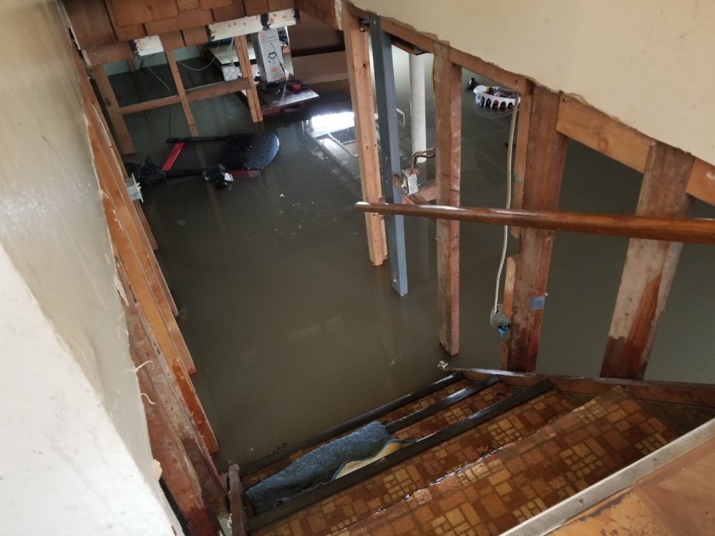 basement sewage cleanup services